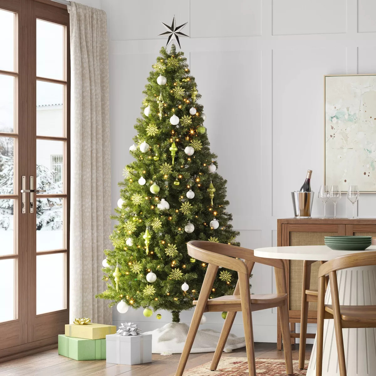 Pre-Lit LED Alberta Spruce Artificial Christmas Tree - Wondershop™ | Target