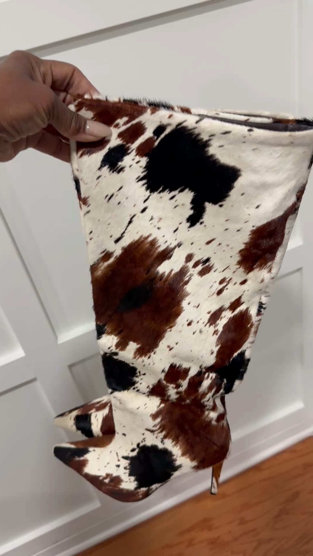 Cow print boots chic and classy 

#LTKSeasonal #LTKGiftGuide #LTKootd