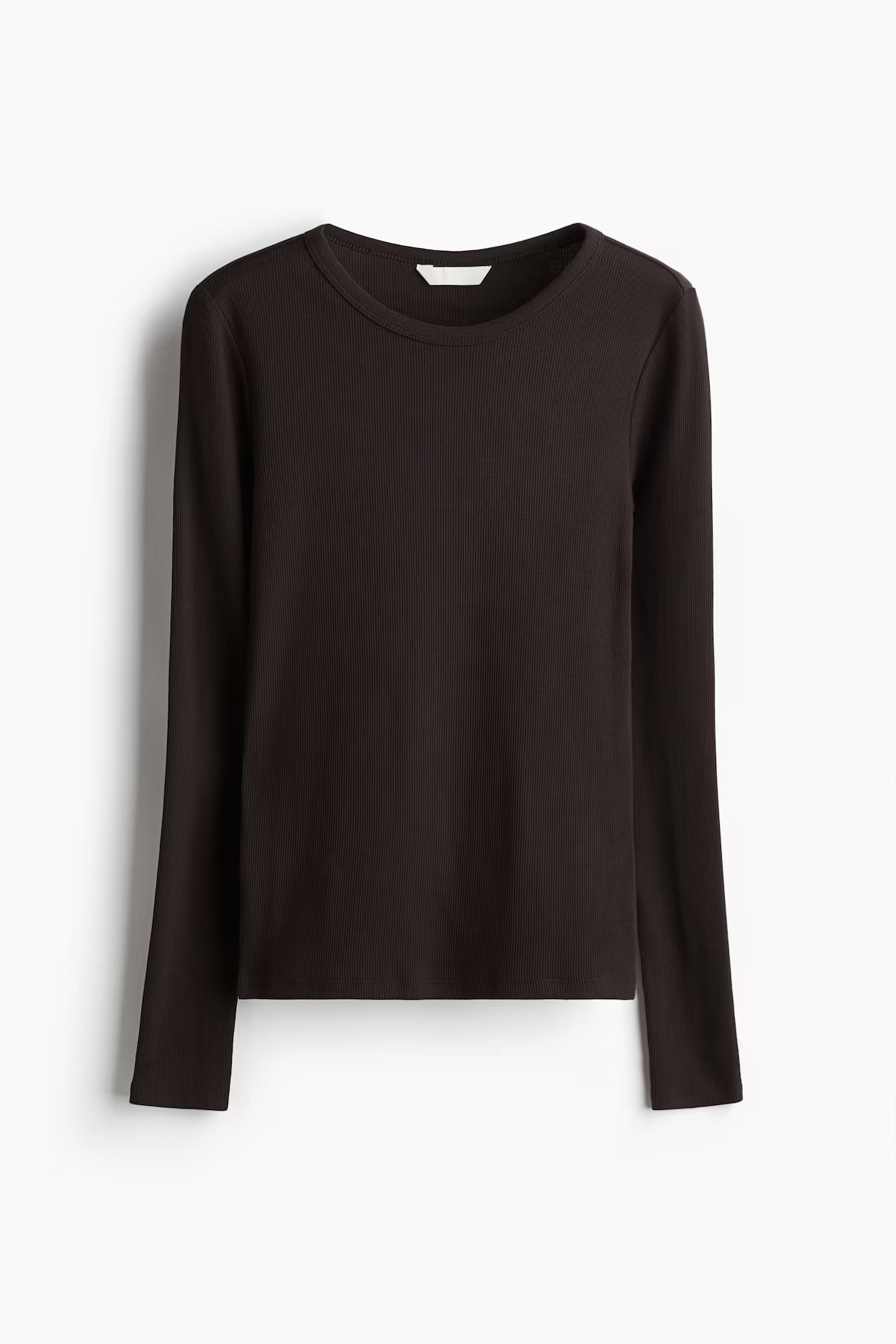 Ribbed cotton top | H&M (UK, MY, IN, SG, PH, TW, HK)