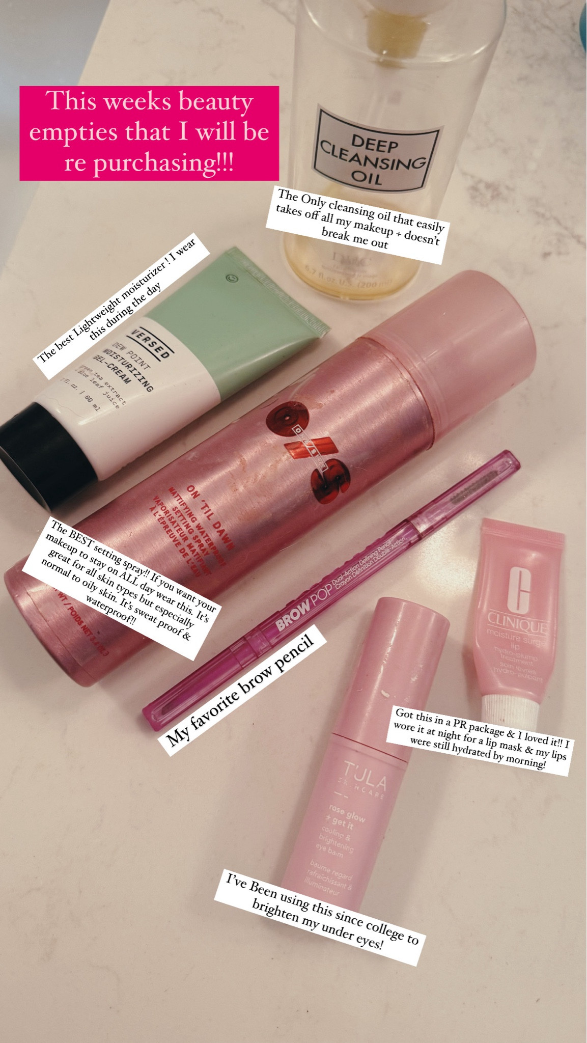 Beauty products that are completely empty that I will be purchasing again. 

#LTKFindsUnder50 #LTKSaleAlert #LTKBeauty