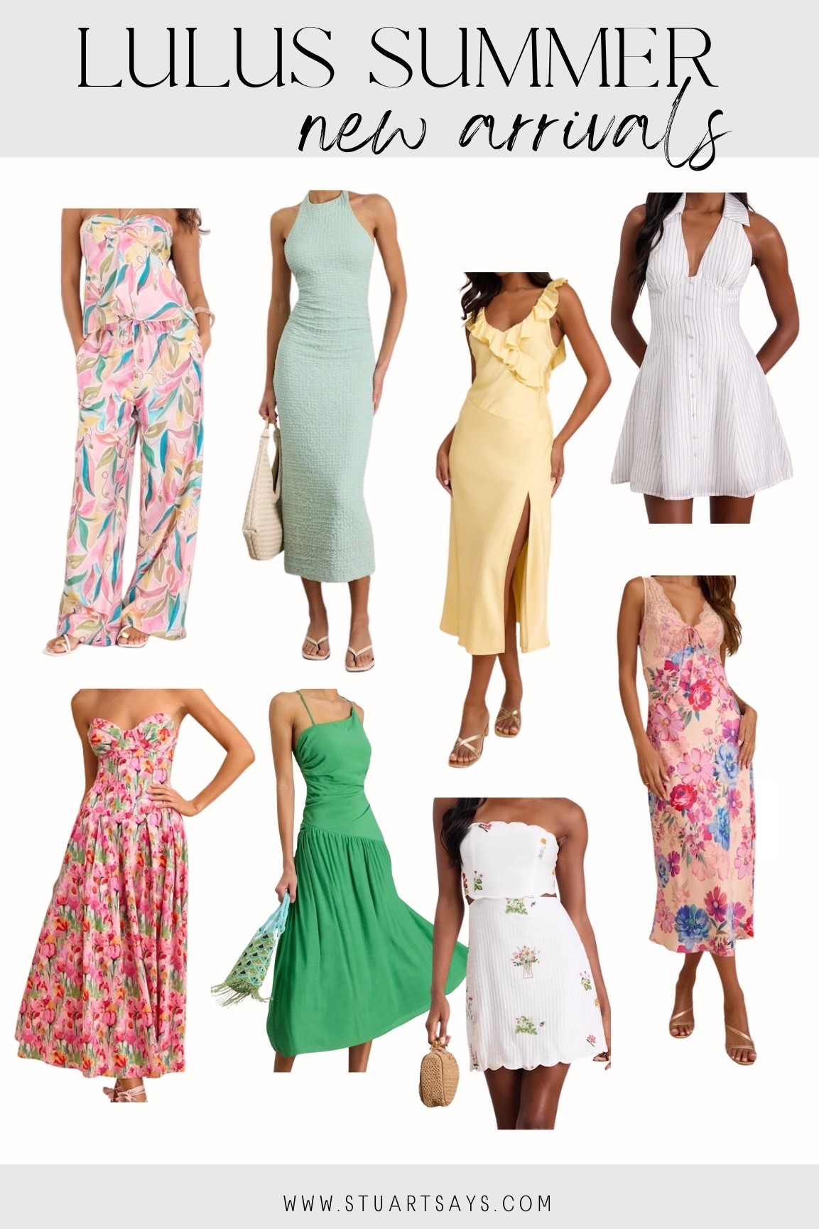 New summer arrivals from Lulus!

#LTKgrwm #LTKootd