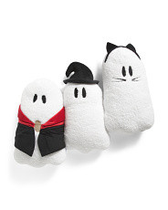 10x18 3pk Shaped Ghost Pillows In Costumes | Marshalls