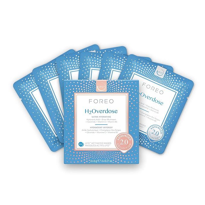 FOREO H2Overdose Advanced Collection 2.0 UFO-Activated Facial Mask - Hydrating Facial - Beauty & ... | Amazon (US)