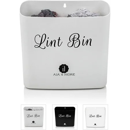 Lint Holder Bin for Laundry Room by A.J.A. & More | Space Saving Waste Bin with Magnetic Strip for D | Walmart (US)
