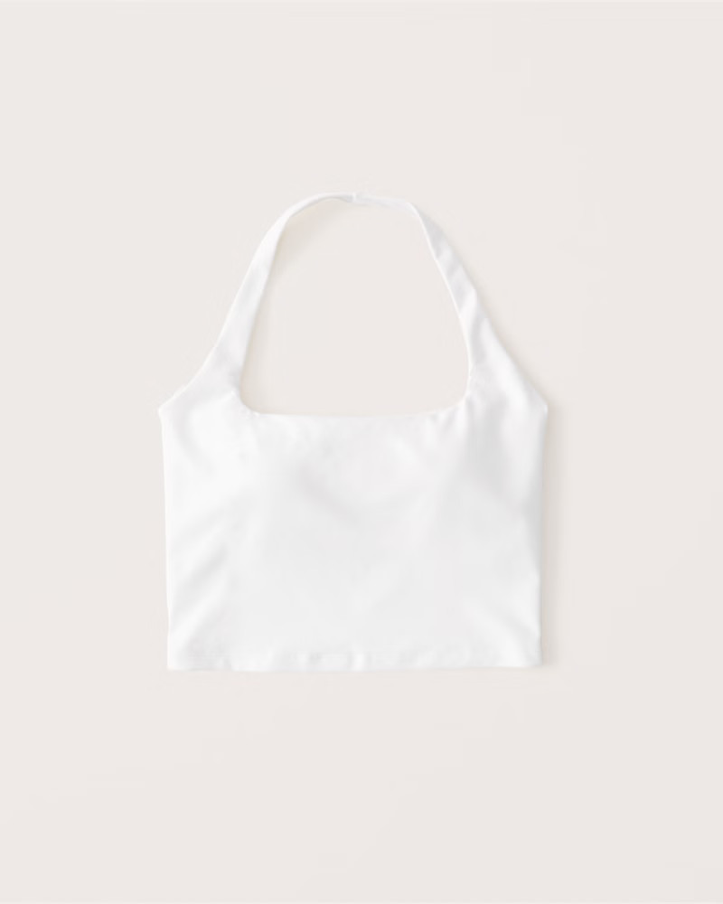 Women's Padded Seamless Fabric Halter Tank | Women's Tops | Abercrombie.com | Abercrombie & Fitch (US)