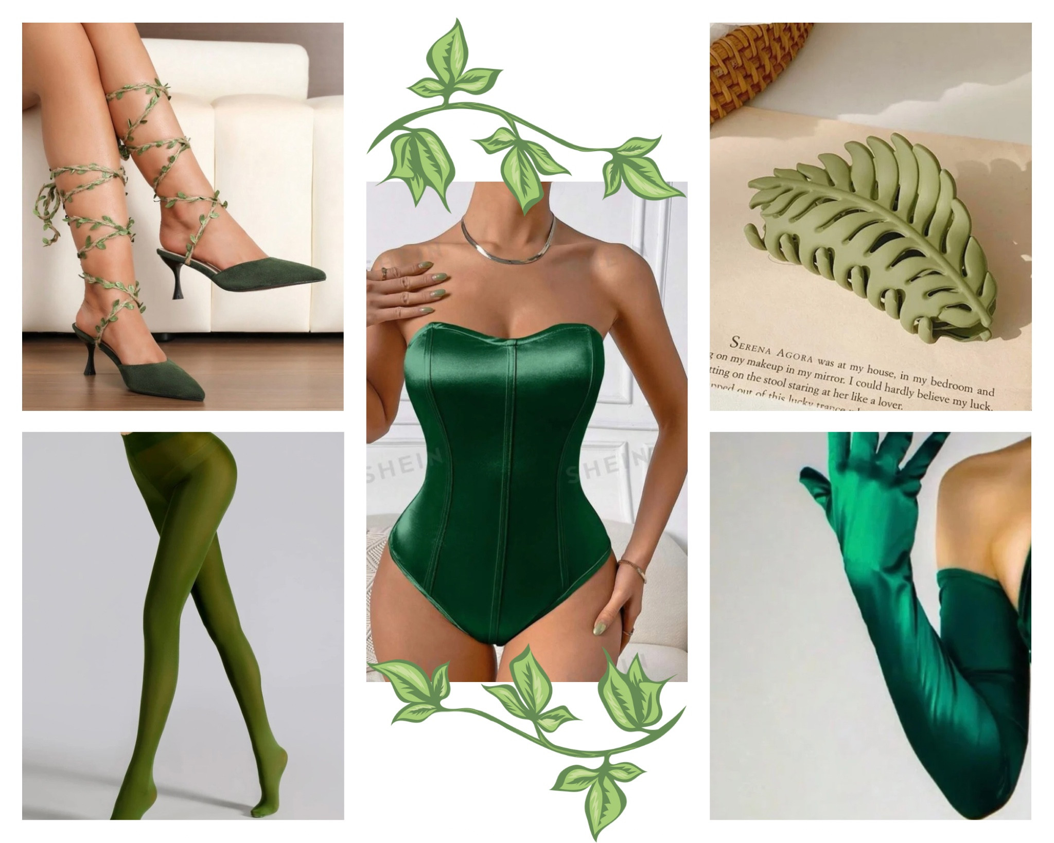Poison Ivy Halloween costume #womenshalloween #halloweencostume #posionivy #easycostume 

#LTKcanada #LTKautumn