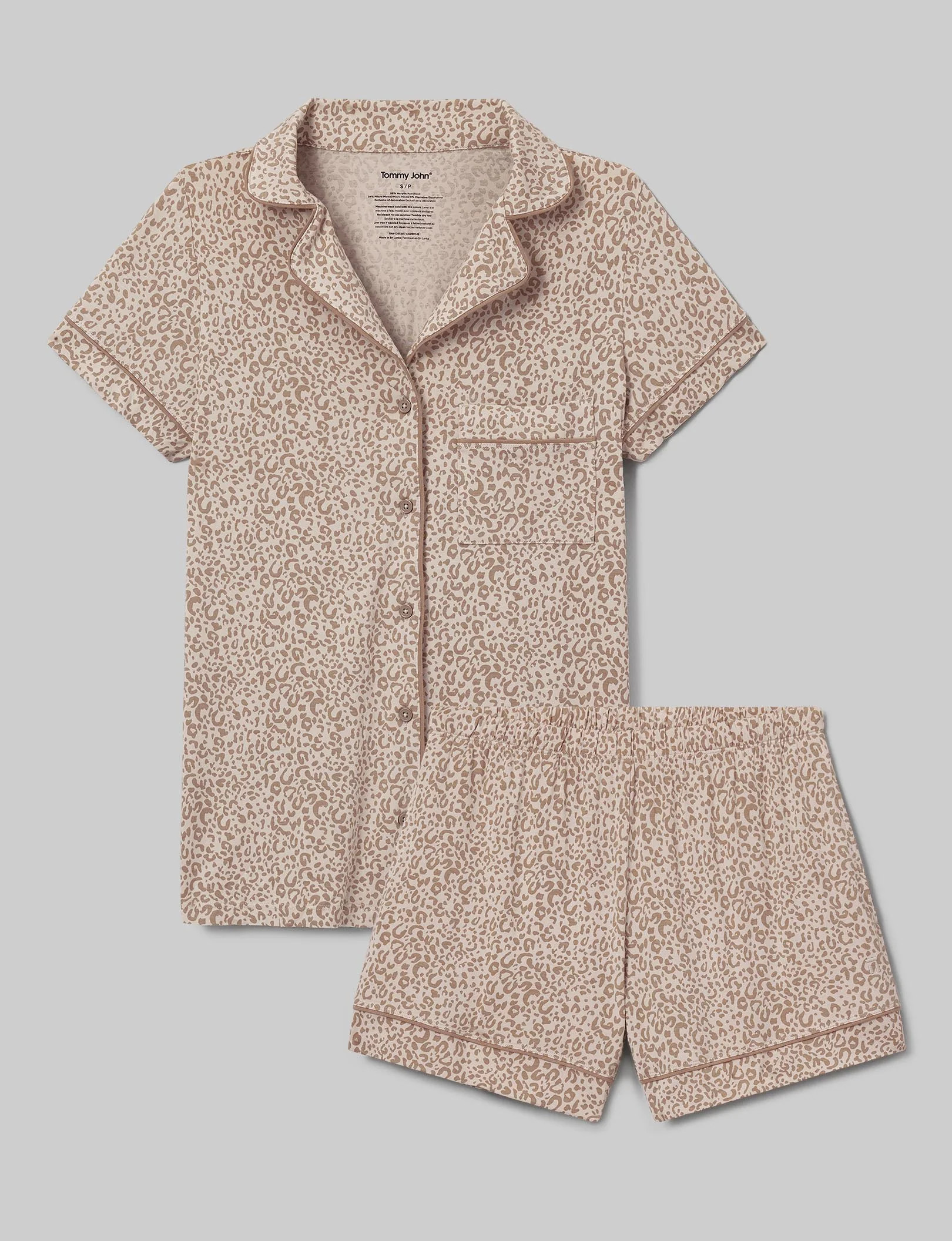Women's Downtime Pajama Top & Short Set | Tommy John