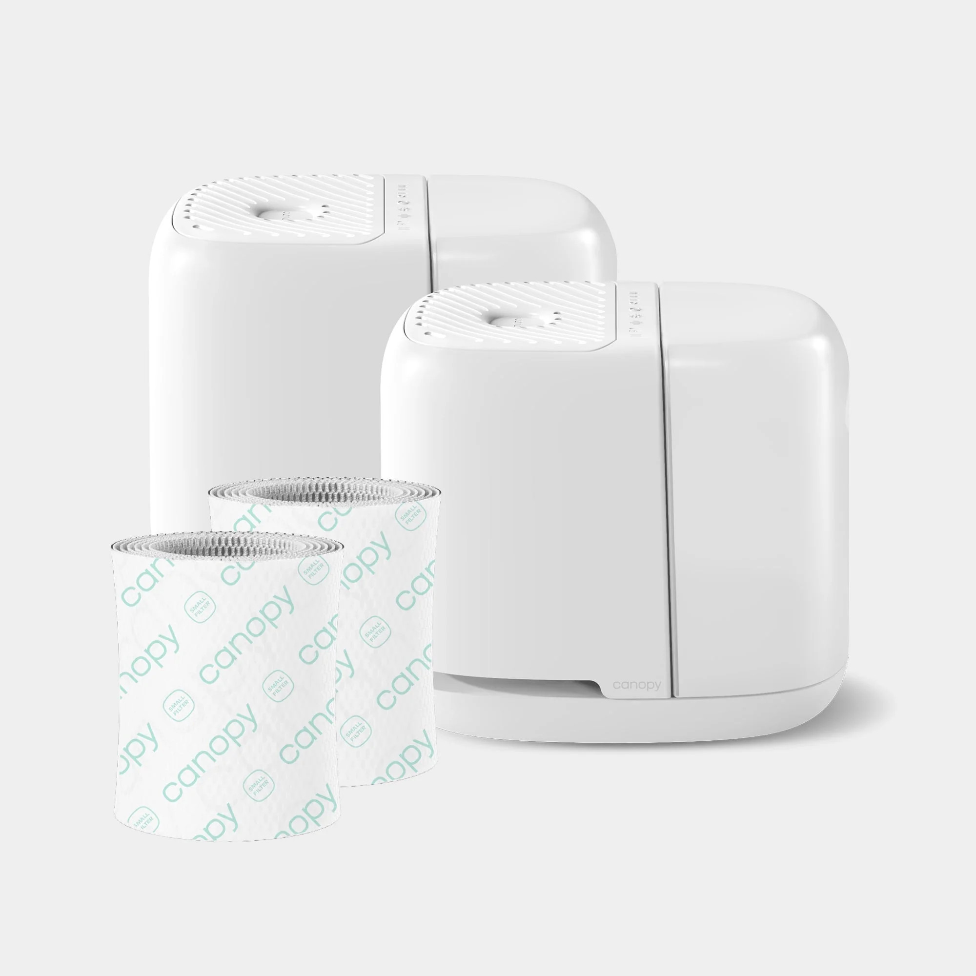 Canopy Bedside Humidifier Duo | Two Humidifiers and Aroma Bundle | Canopy (getcanopy.co)