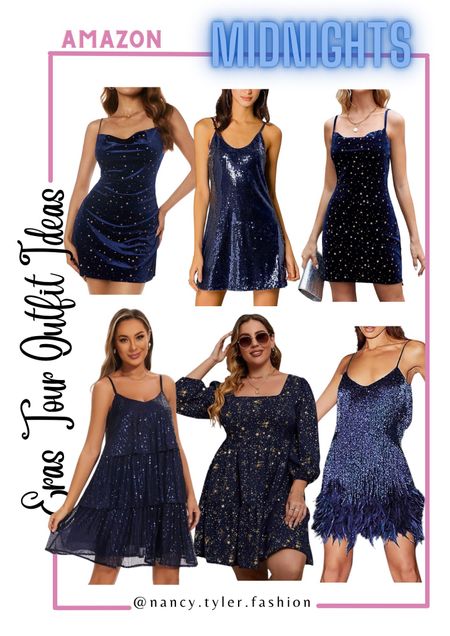 Midnights Era Navy Blue Dresses and Outfits. 💎✨ Taylor Swift Eras Tour 2024 outfit ideas! 💙✨I linked some other items to this post as well. 💫🌠
#TaylorSwift #ErasTour #MidnightsTaylorSwift  #TaylorSwiftMidnights Taylor Swift Eras Tour Ideas, Taylor Swift Lover Era, Taylor Swift 1989, Taylor Swift Movie, Taylor Swift Fearless, Taylor Swift Speak Now, Taylor Swift Red, Taylor Swift reputation, Taylor Swift evermore, Taylor Swift folklore, Taylor Swift outfits, Taylor Swift Eras Tour outfit ideas, Taylor Swift Eras Tour inspo, Taylor Swift inspo, Taylor Swift Midnights, Taylor Swift Eras Tour Midnights outfits, Midnights outfit, Midnights Taylor Swift outfits, blue Taylor Swift outfits, stars Taylor Swift outfits, navy outfits, dark blue outfits, blue tops, navy fancy dresses, blue dresses, blue party dresses, navy dresses, dark blue dresses, blue sequin dresses, blue sparkly dresses, shiny blue dresses, fun dresses, formal dresses, blue prom dresses, royal blue dresses, royal blue outfits

#LTKfindsunder100 #LTKparties #LTKstyletip