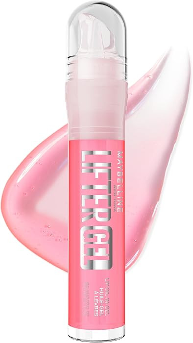 MAYBELLINE Lifter Oil-in-Gel Lip Gloss for Glassy, Bouncy Shine, Hydrating, Tinted Lip Balm and M... | Amazon (US)