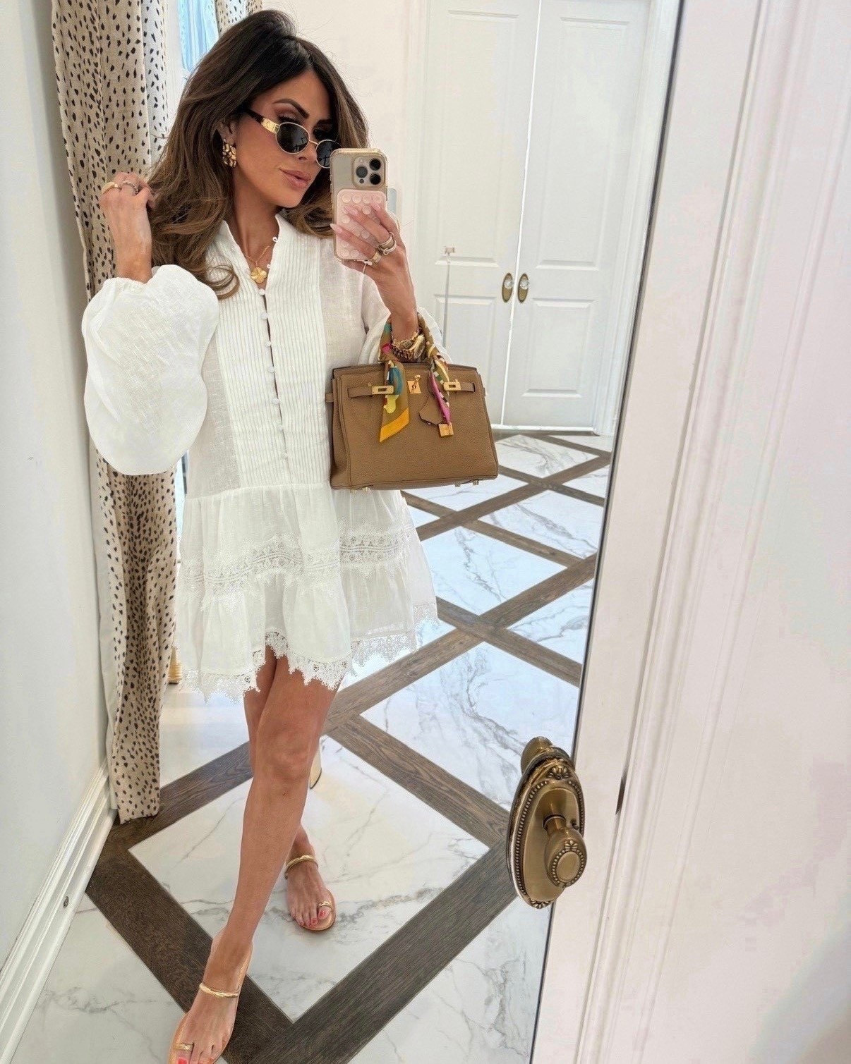 Wearing a size 4 in dress. 

Revolve finds, white dress, Easter dress, spring dress, sandals, dolce vita, Hermes bag, Emily Ann Gemma, Hermes birkin 25 chai, Spring outfits, Date night outfits, Vacation outfits beach#LTKspring

#LTKootd #LTKMothersDay #LTKBeauty