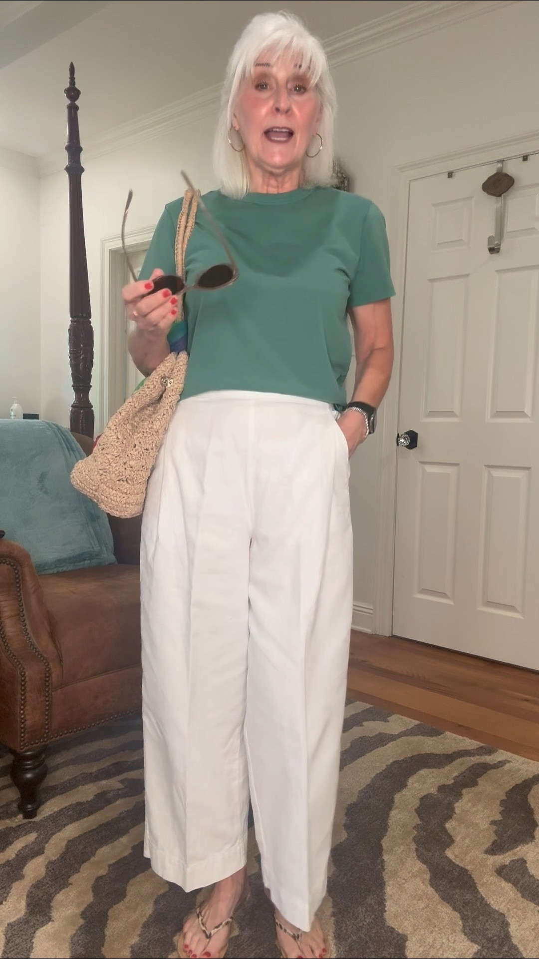 The perfect Memorial Day/summer/vacation outfit. Easy for travel, lunch, dinner, beach, party, barbecue.  The vibrant colors scream  summer!

#LTKStyleTip #LTKxMadewell #LTKFindsUnder50