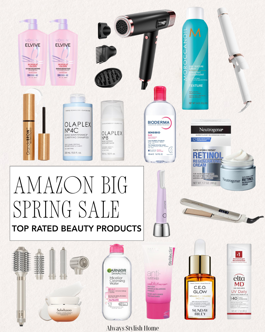 Amazon Big Spring Sale is the perfect time to stock up on the best Amazon beauty deals. From viral skincare and everyday makeup staples to beauty tools and self-care favorites, these Amazon beauty finds make it easy to refresh your routine for less. If you love affordable beauty, trending products, and everyday essentials, these deals are so good.
#amazonbeautydeals #amazonbeauty #amazondeals #beautyfinds #viralskincare #amazonmakeupfinds #affordablebeauty #beautyessentials #selfcarefinds #ltkbeauty 

 #LTKSeasonal #LTKSaleAlert #LTKBeauty