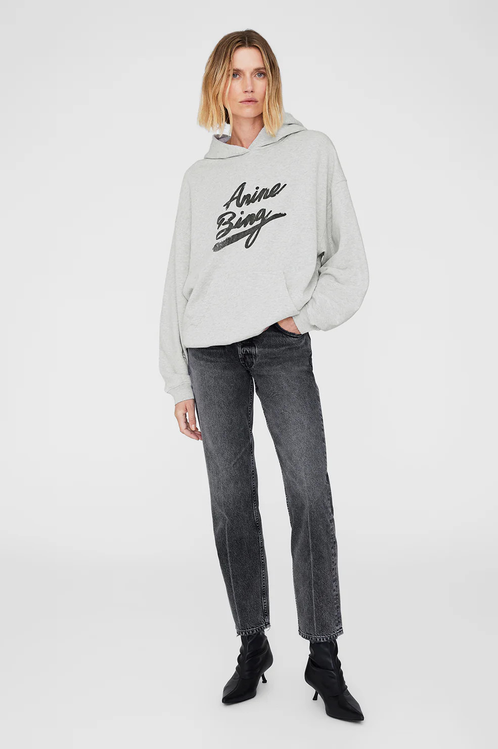 Harvey Sweatshirt Signature | Anine Bing