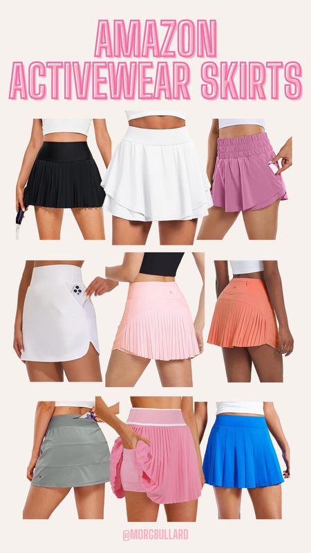 Amazon summer activewear | Amazon activewear skirt | summer tennis skirt 

#LTKFitness #LTKStyleTip #LTKSeasonal