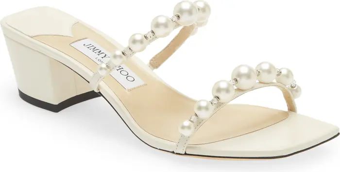 Jimmy Choo Amara Embellished Slide Sandal | Nordstrom | Nordstrom