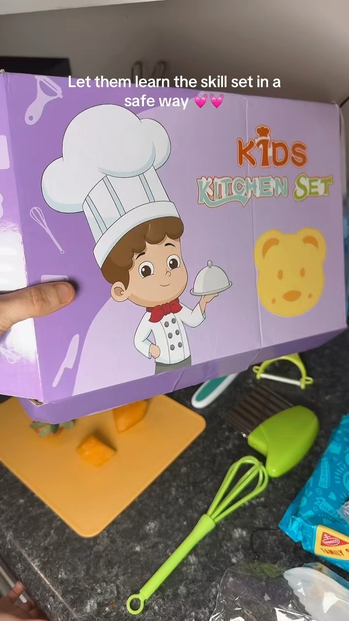 A great to give them the opportunity to be in the kitchen learning skills in a safe way!! 

#LTKKids #LTKfoodie #LTKdayinmylife