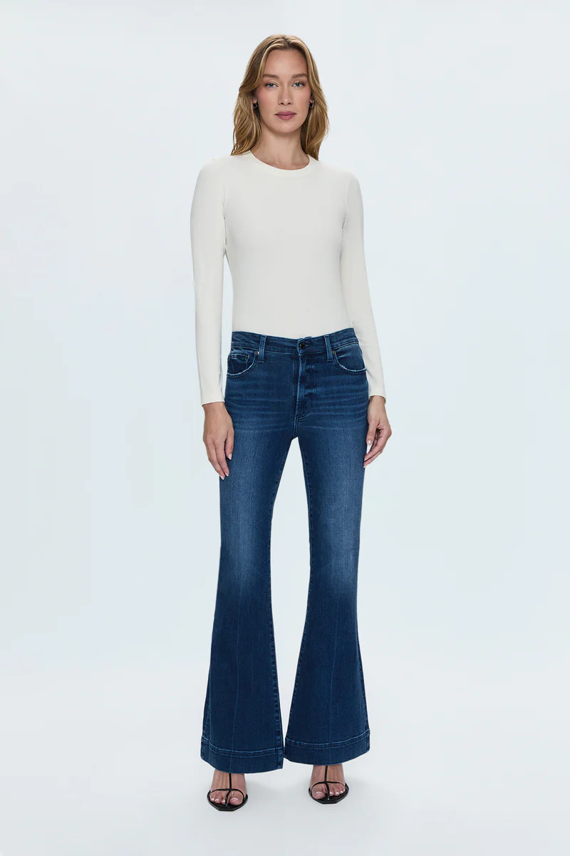 Kinsley Mid Rise Ultra Flare - Modern | Pistola Denim