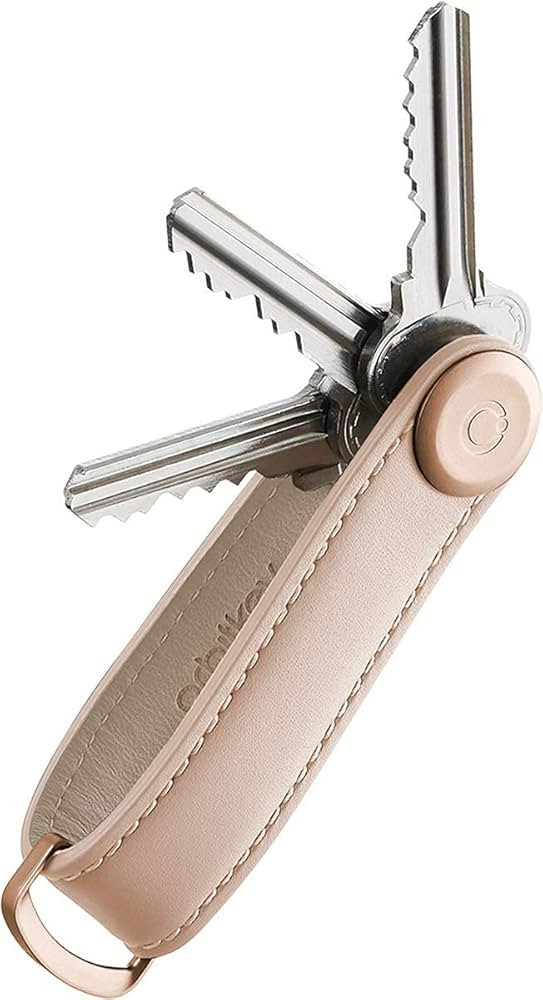 Orbitkey Leather Key Organizer | Durable, Stainless Steel Locking Mechanism, Slim & Quiet Profile... | Amazon (US)
