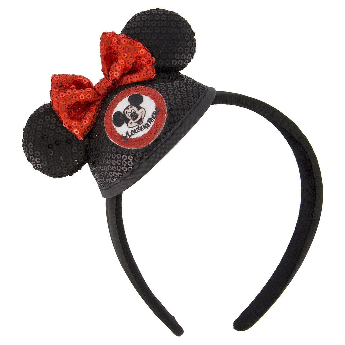 Minnie Mouse Sequined Mini Ear Hat Headband - The Mickey Mouse Club | Disney Store
