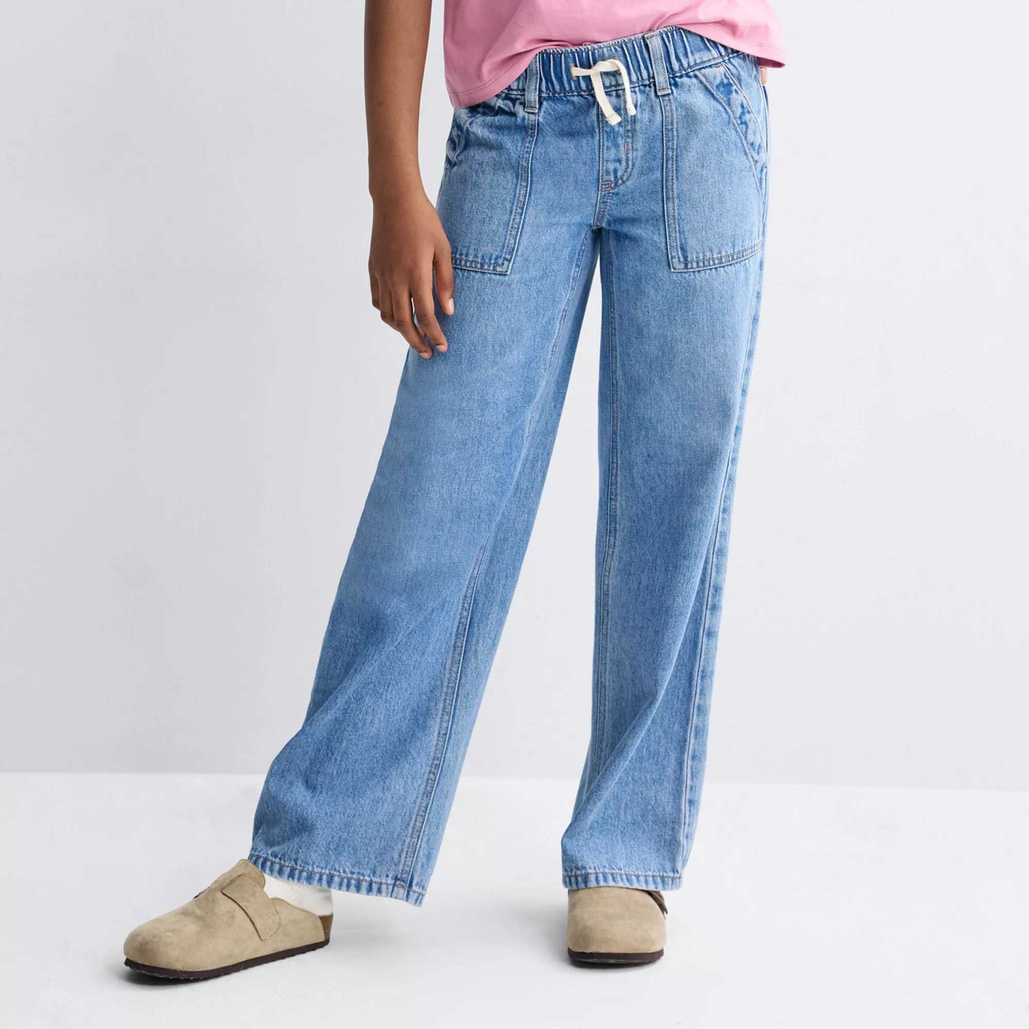 Girls 7-20 SO\u00ae Pull-On Wide Leg Pants in Regular & Plus Size | Kohl's