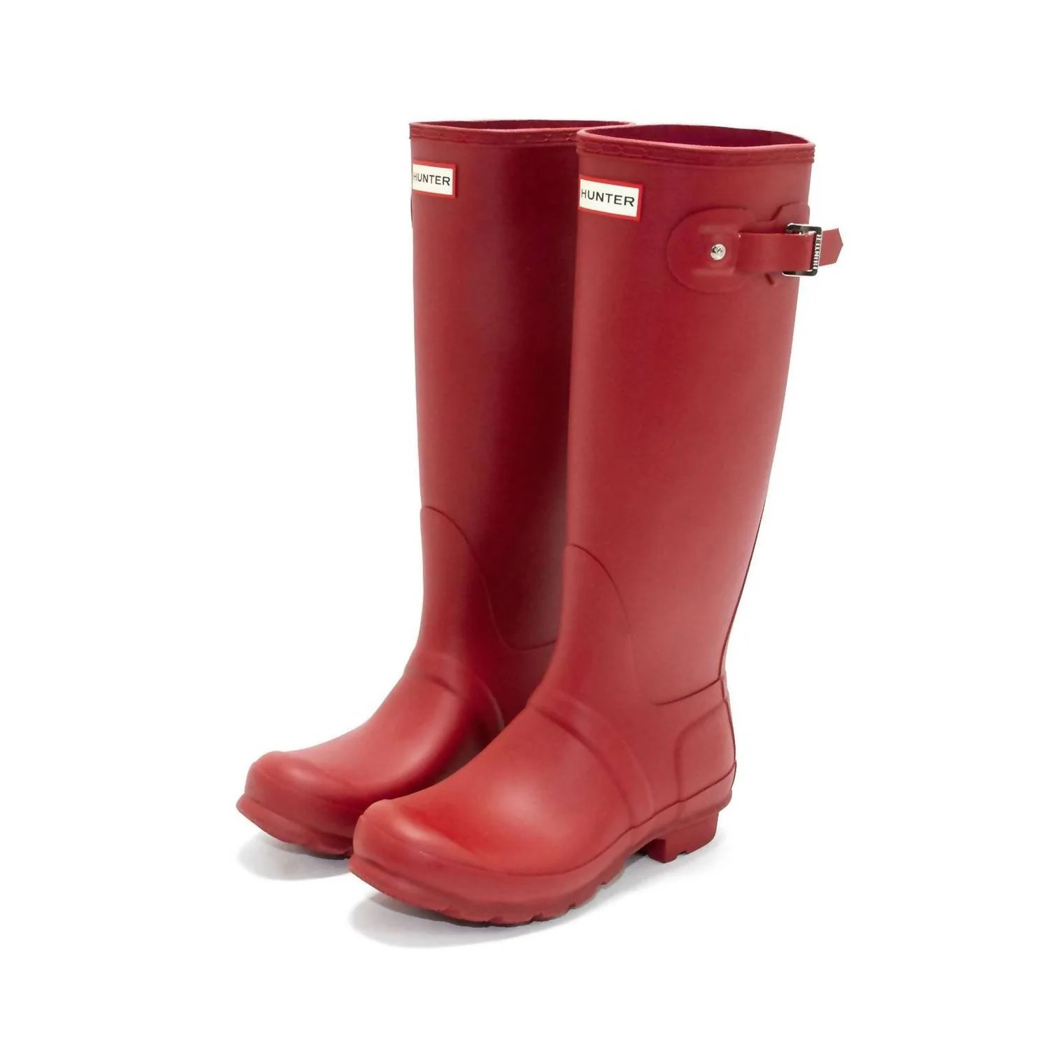 Women's Original Tall Rain Boot In Military Red | Shop Simon