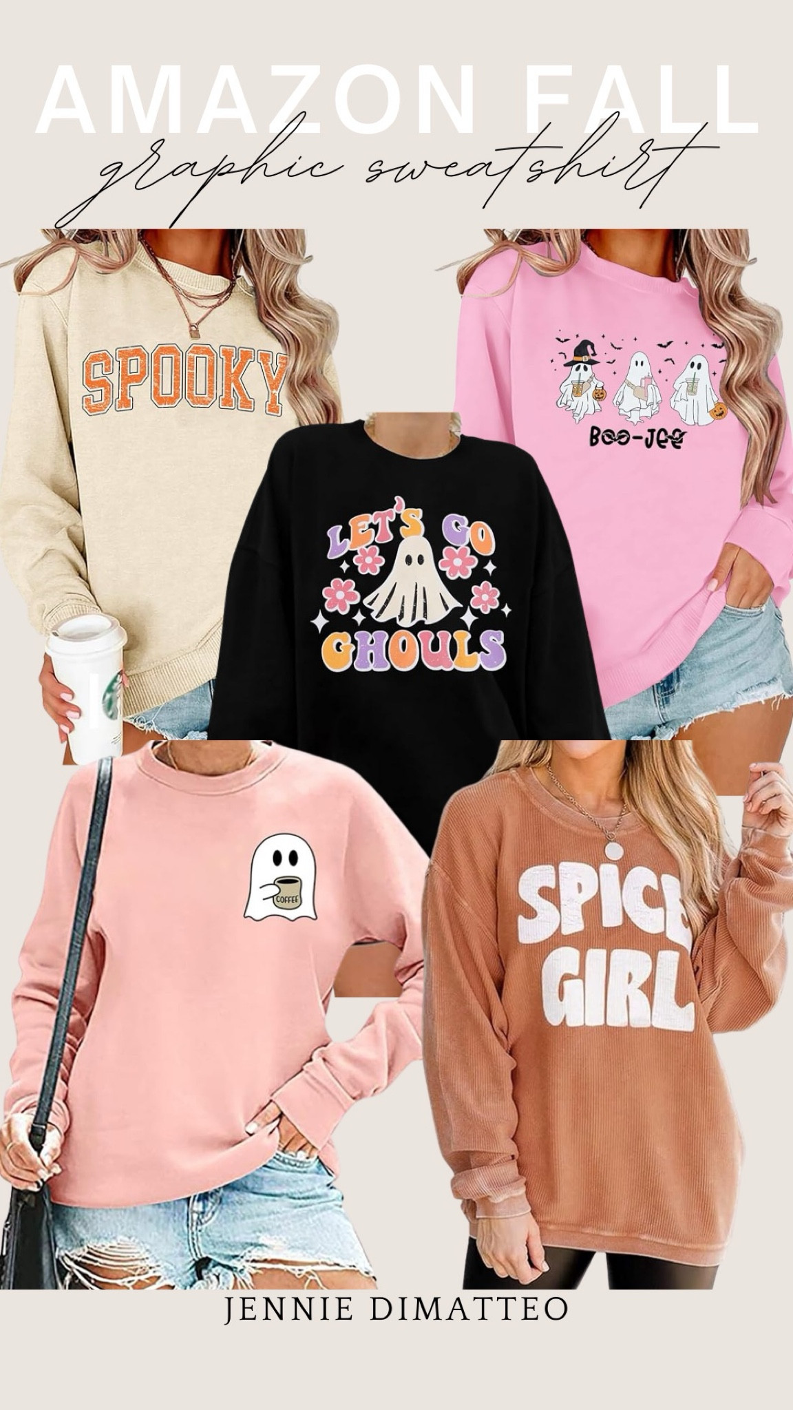 Obsessed with these fall graphic sweatshirts from Amazon! The perfect blend of cozy and stylish for the season. Grab yours through the link and embrace all the fall vibes. #AmazonFinds #FallFashion #GraphicSweatshirts #LTKunder50

#LTKSeasonal #LTKStyleTip #LTKFindsUnder50