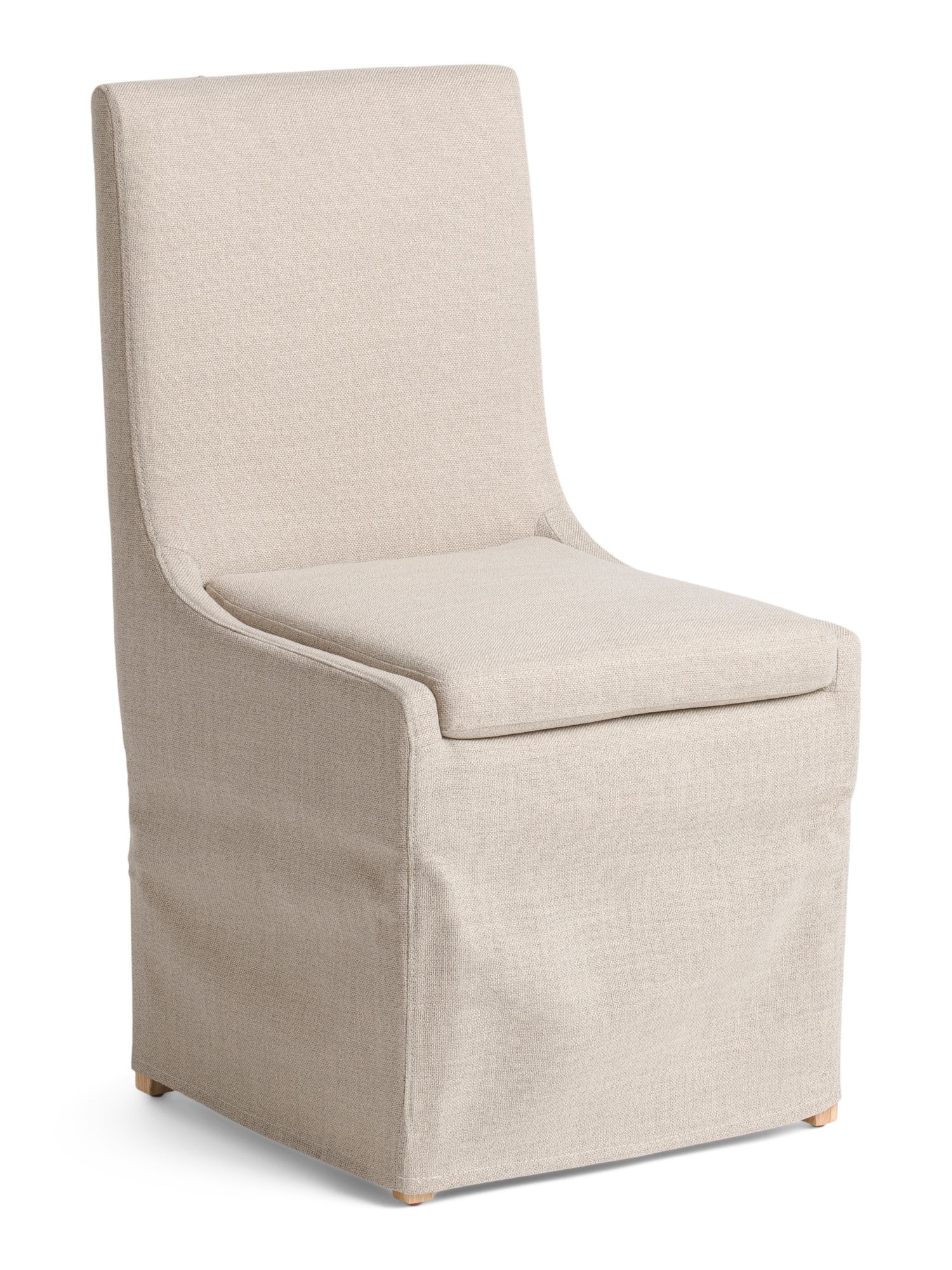 Slope Arm Slipcover Chair In Performance Fabric | Marshalls