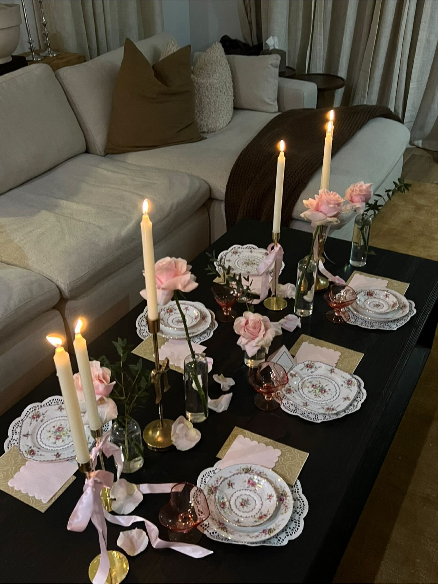 Galentines 🎀🥰🌹🩰💕🎟️🍷

Valentine’s Day, tablescape, table decor, party decor

#LTKHome #LTKSeasonal