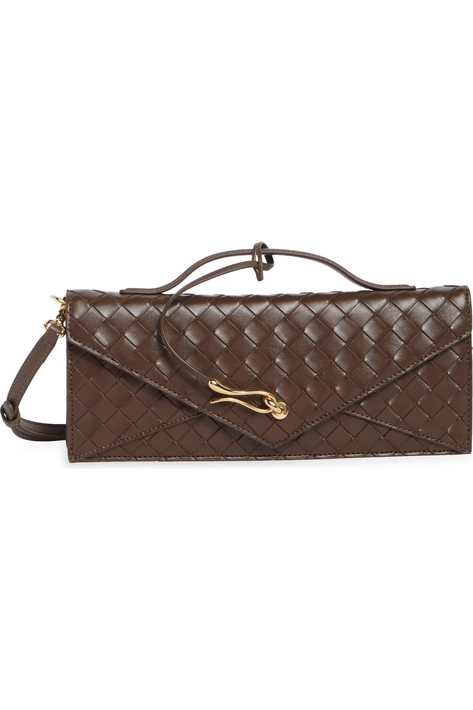 JW PEI Celeste Woven Faux Leather Envelope Clutch (Women) | Nordstrom | Nordstrom