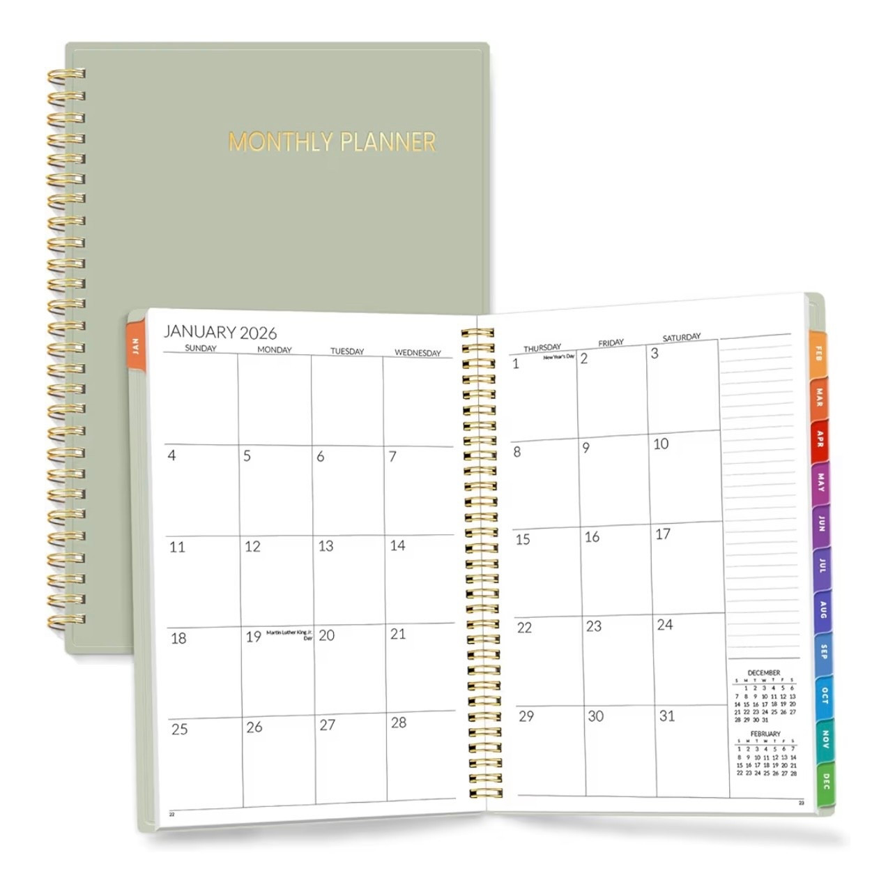 Looking ahead to make sure I start the year organized. Just bought a new planner- 24 months so you don’t have to think about it for 2 years 🤪