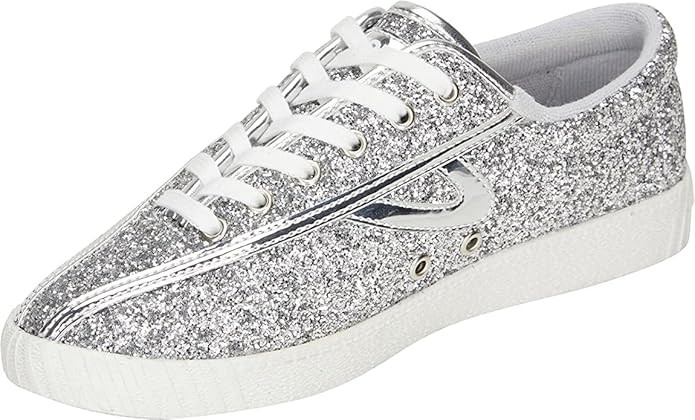 TRETORN Women's Nylite Glitter Canvas Sneakers | Amazon (US)