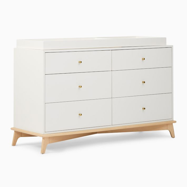 Sydney 6-Drawer Changing Table (56") | West Elm (US)