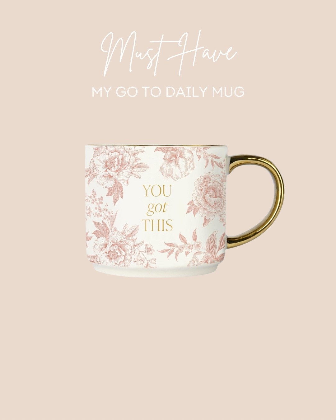 My go to daily mug 💖

#LTKOver40