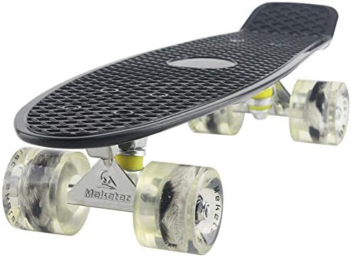 Skateboards Complete 22 Inch Mini Cruiser Retro Skateboard for Kids Boys Youths Beginners | Amazon (US)
