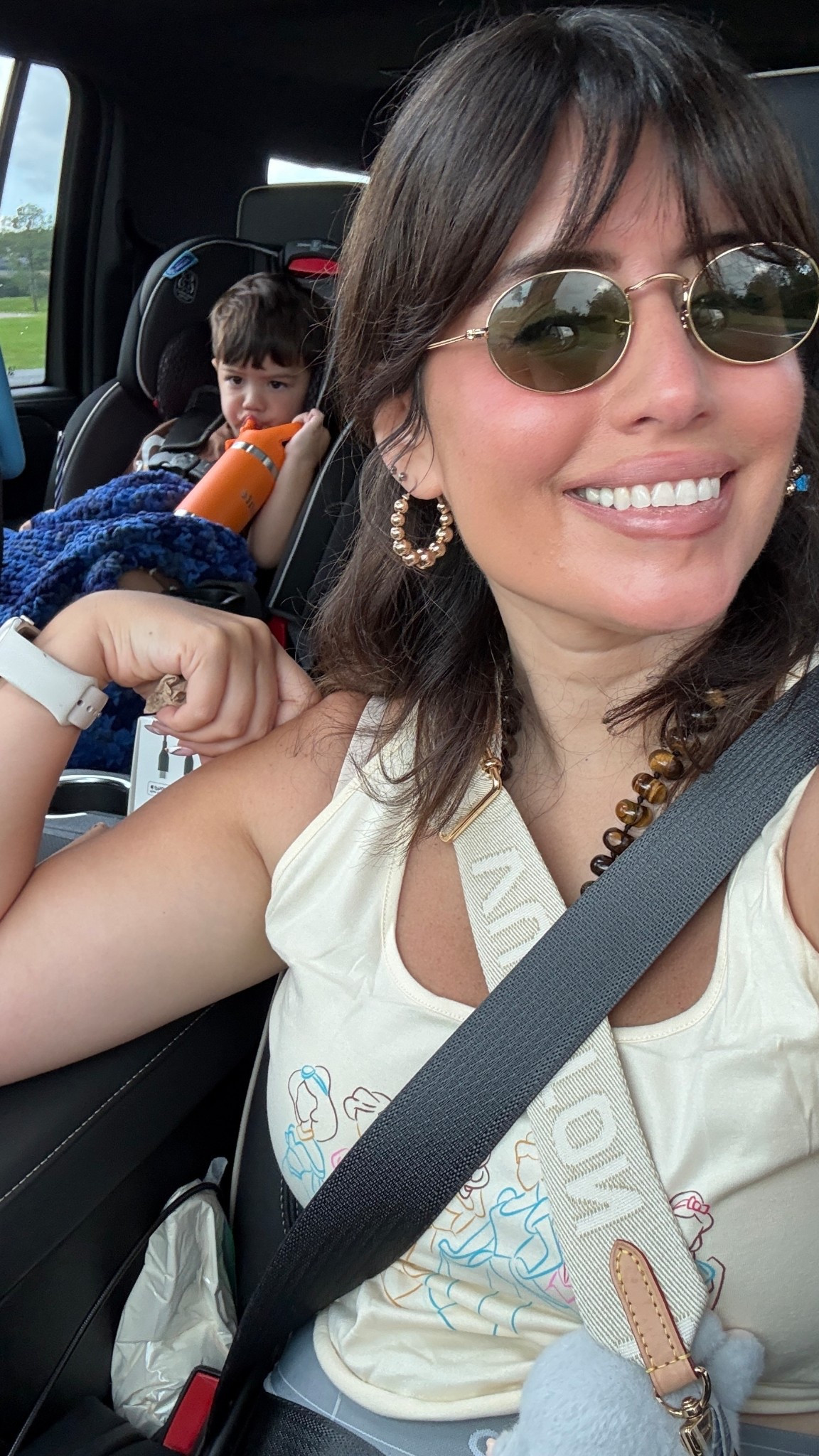 Disney outfit ready 😍 but also so cute for a Disney teacher outfit with a cami sweater on top! The short I got in a medium, I’m around 145 and 5’4”, and they fit so comfortably. Especially on my. Insulin pump site, the best thing I’ve purchased in a long time! 

#LTKTravel #LTKMidsize #LTKStyleTip