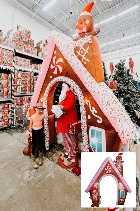 Oversized Gingerbread Blowup might be landing in our yard this year 🫠 Mabel found this and has come up with 50 ideas why she NEEDS it… it is pretty cute 🎅🏼

#LTKSeasonal #LTKHoliday #LTKHolidaySale
