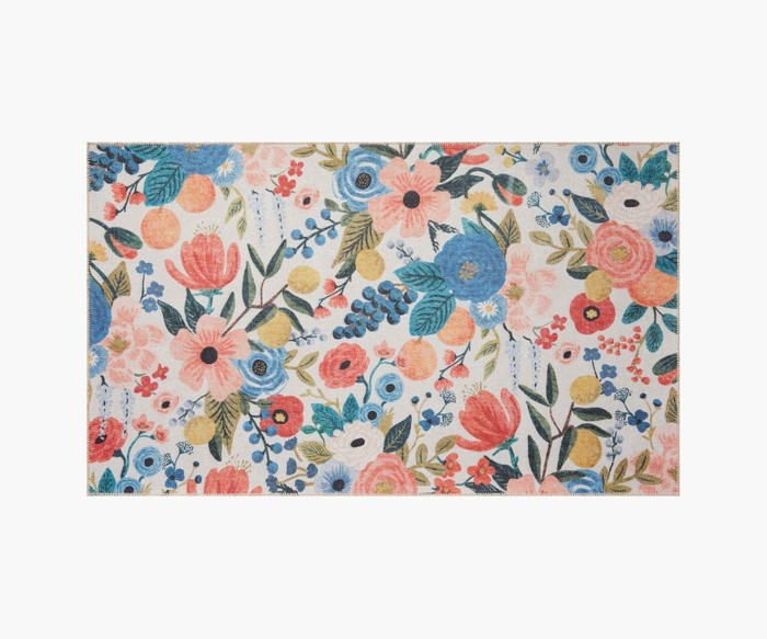 Garden Party Multi Non-Slip Rug | Rifle Paper Co.