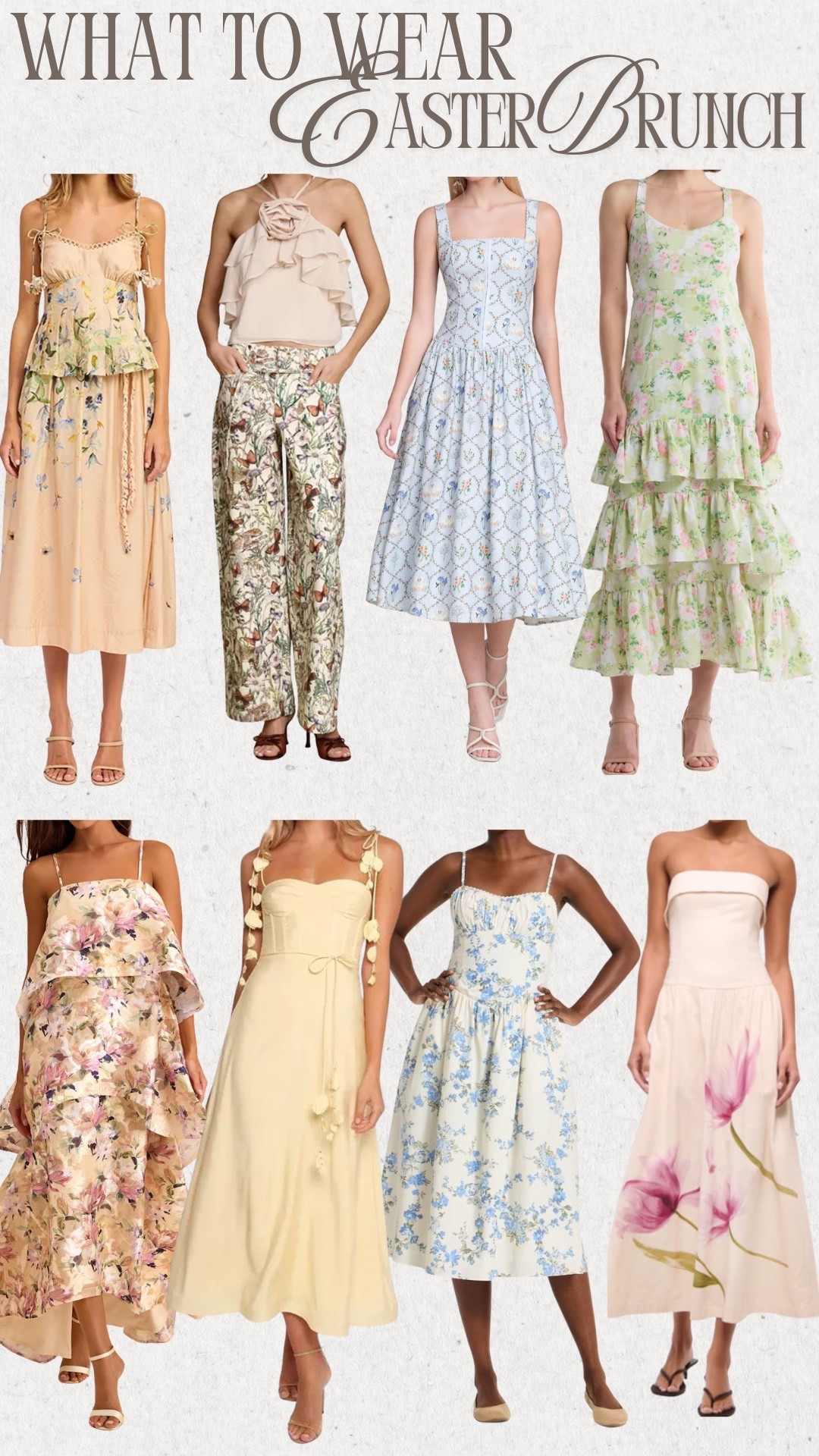 What to wear on Easter Sunday ☀️ perfect pastel looks for church, brunch or family gatherings 🐇🧺

#LTKgrwm #LTKSpringSale #LTKSeasonal