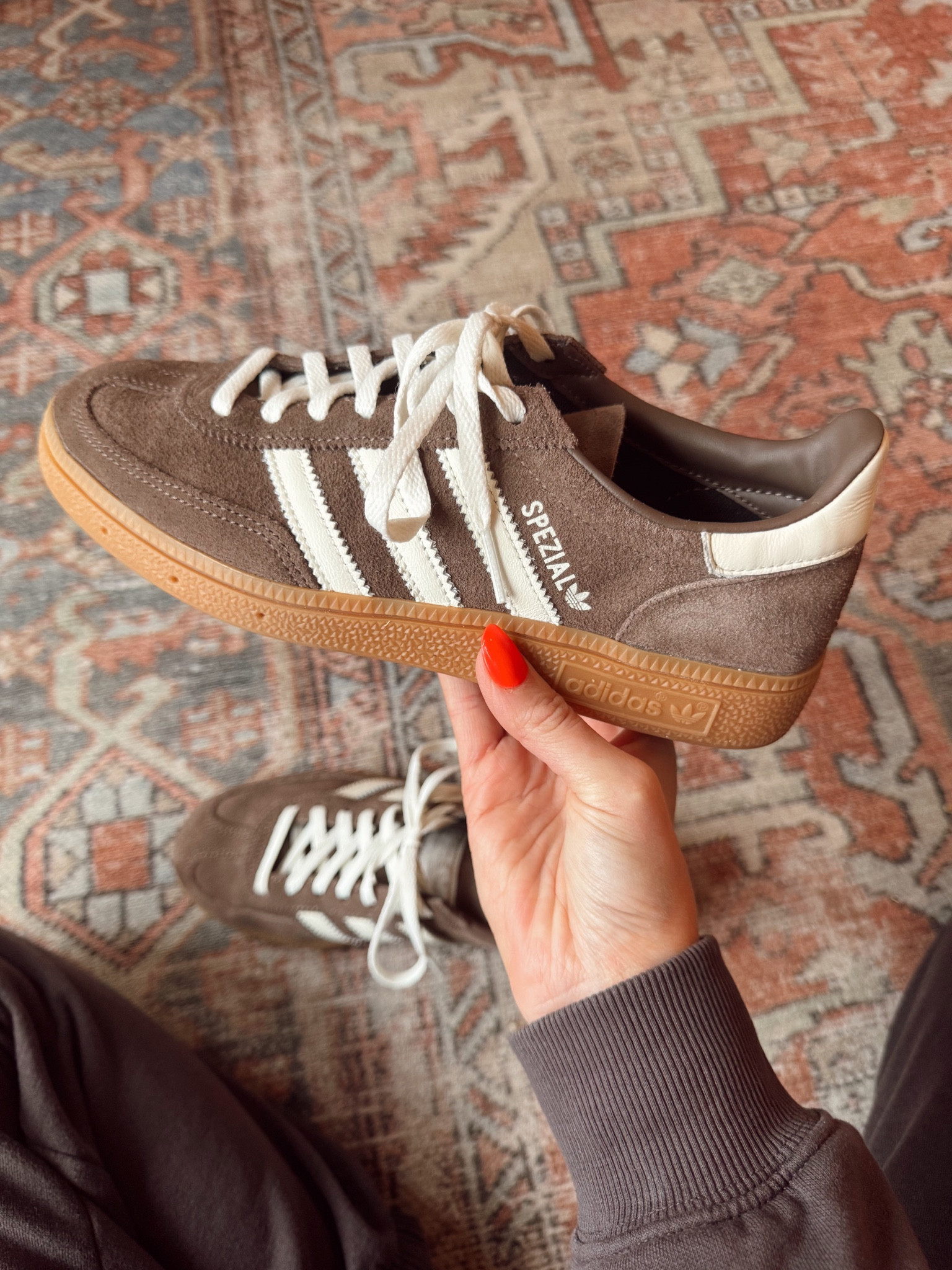 Ok I really love these. Reviews are veryyy contradicting with sizing and had me CONFUSED. I’m a 6.5 in every other adidas shoes, and bought a 6 (per recommendations) BUT I picked up in store and they were way too small. So I ended up doing my normal 6.5!! Not sure why sizing is all over the place for people? 