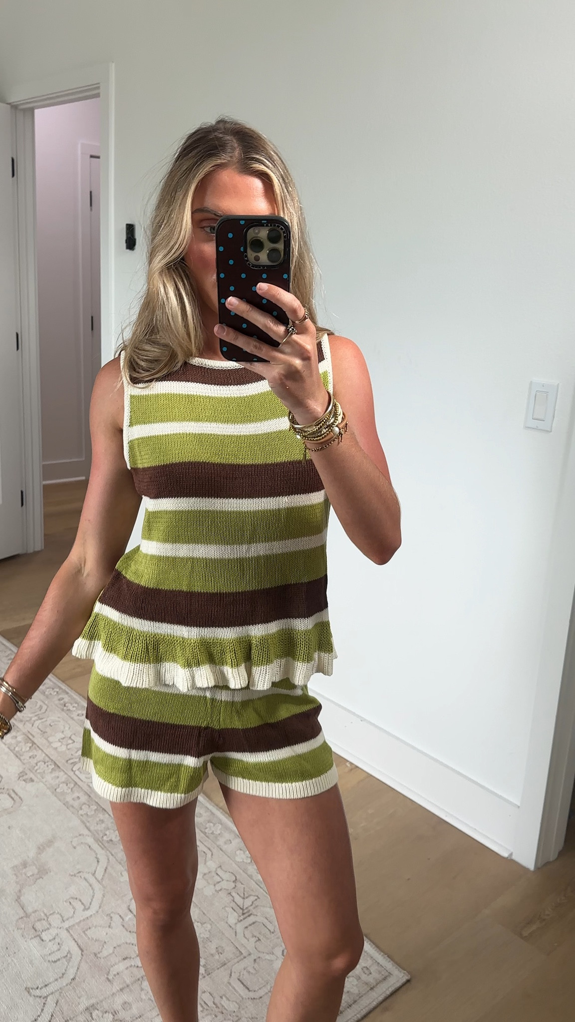 Amazon size small Tankaneo Womens 2 Piece Sweater Short Sets Knit Summer Casual Striped Sleeveless Peplum Tank Top and Shorts Vacation Outfits

#LTKootd #LTKSeasonal #LTKSaleAlert