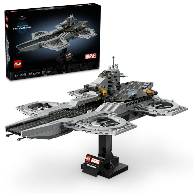 LEGO Marvel The Avengers Helicarrier Building Set for Adults - Gift for Christmas - Collectible D... | Walmart (US)