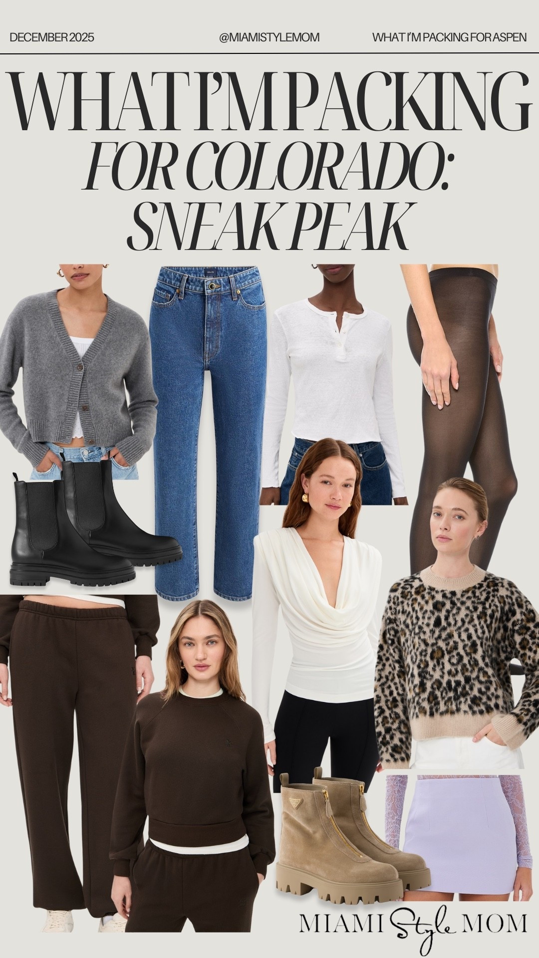 Sneak peak of what I’m packing to wear in Aspen! 


Women’s fashion, winter fashion, winter style, winter outfits, winter outfit inspo, winter ootd, holiday fashion, holiday style, holiday outfits, what to wear for, Colorado, aspen, aspen outfits, Colorado outfits, snow outfits 




#LTKOver40 #LTKootd #LTKHoliday
