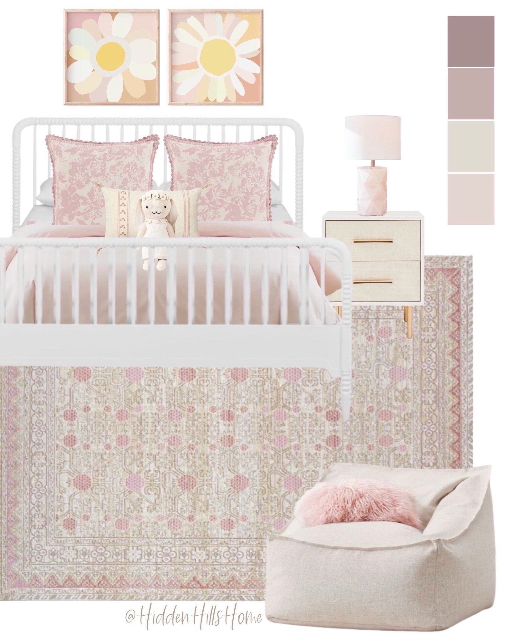 Girls bedroom mood board, pink girls bedroom design ideas, girls room mood board, pink bedroom, modern classic girls bedroom mood board #bed #girls

#LTKSaleAlert #LTKKids #LTKHome