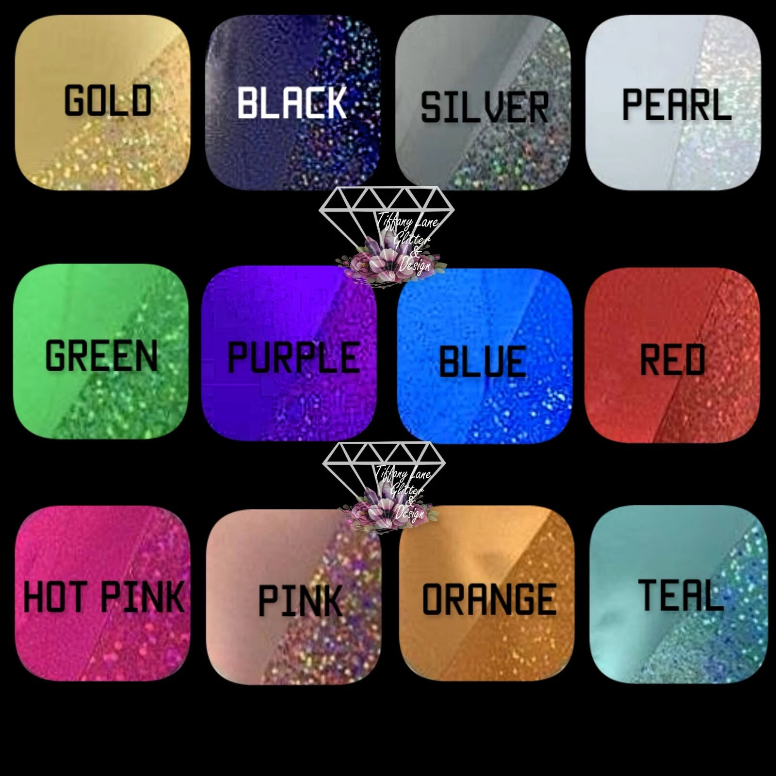 Cricut Party Foil Bundle-Roll 12"in x 48"in; Solid And Holographic; DIY Glitter | eBay US