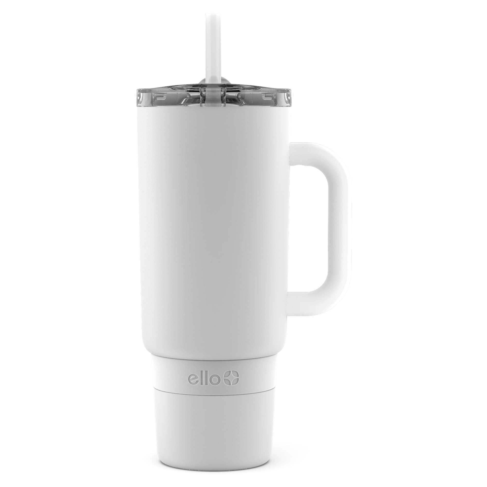 Ello Port 40oz Tumbler with Carry Loop & Integrated Handle, Vacuum Insulated Stainless Steel Reus... | Amazon (US)