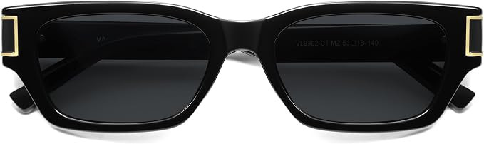 VANLINKER 2026 Polarized Trendy Square Cat Eye Sunglasses for Women VL9902 | Small Retro Rave Rec... | Amazon (US)