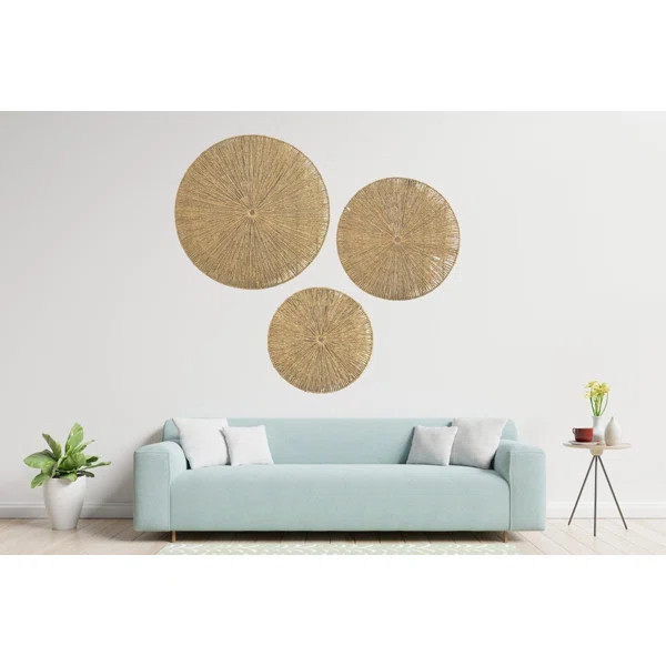 Handmade Seagrass Abstract And Geometric Wall Decor | Wayfair North America