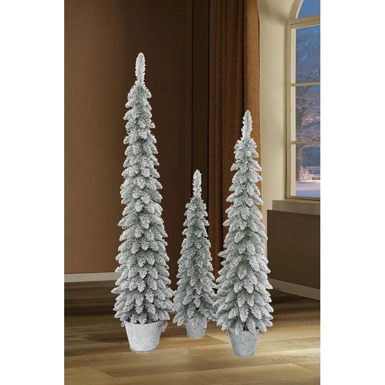 Artificial Flocked Christmas Trees … curated on LTK