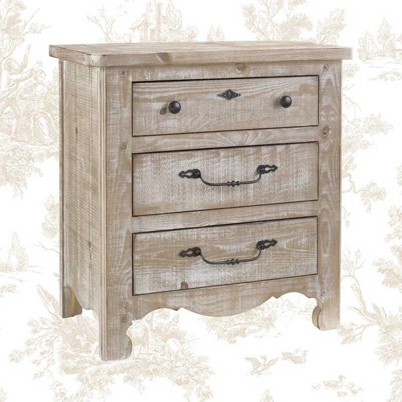 3 - Drawer Nightstand | Wayfair North America